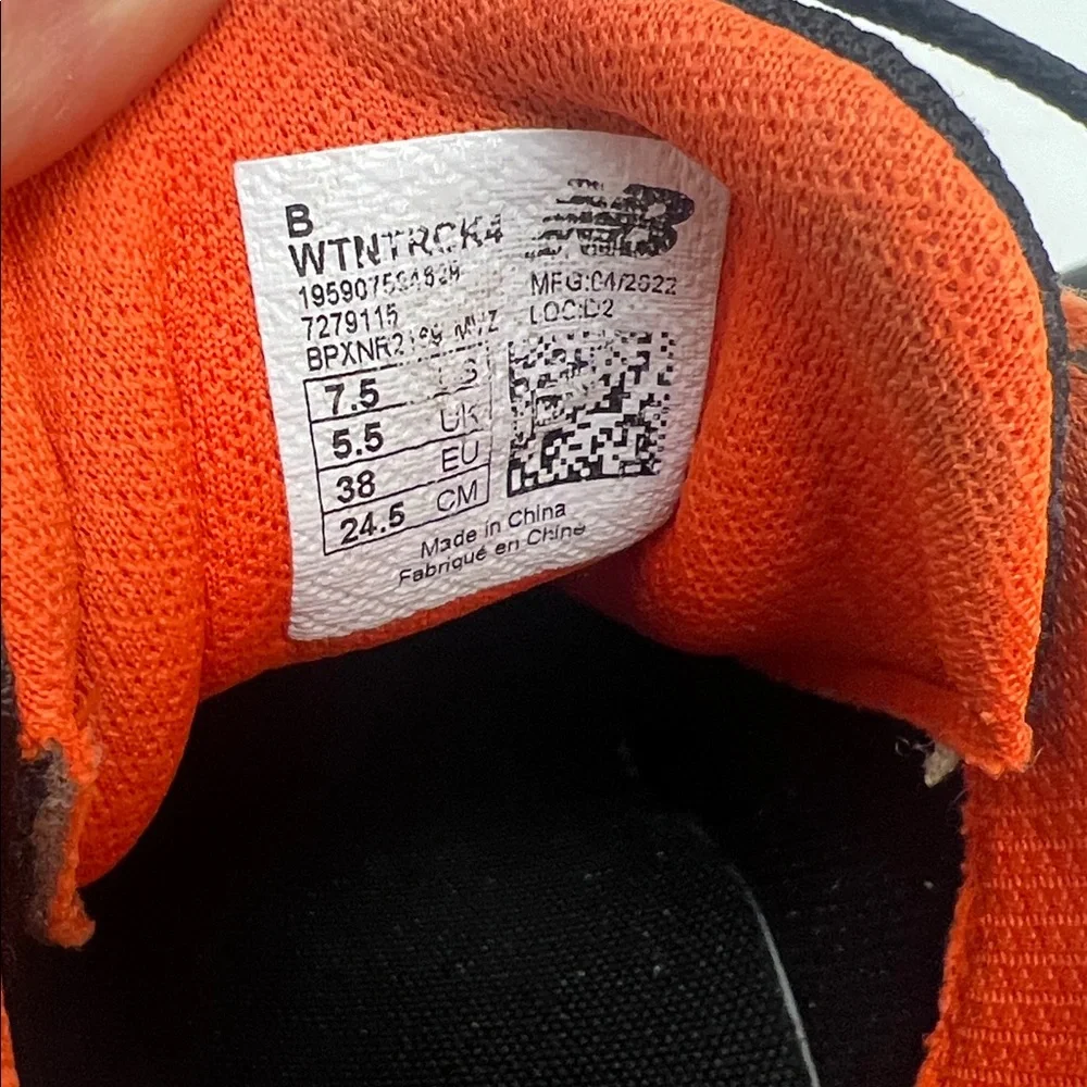 New Balance Trail Running Sneakers Dynasoft Nitrel V4 Womens 7.5 Hiking Shoes